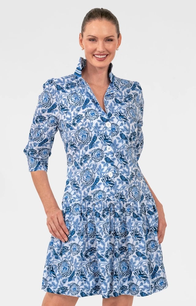 gretchen scott fall dresses Wash & Wear June Dress - Stripe