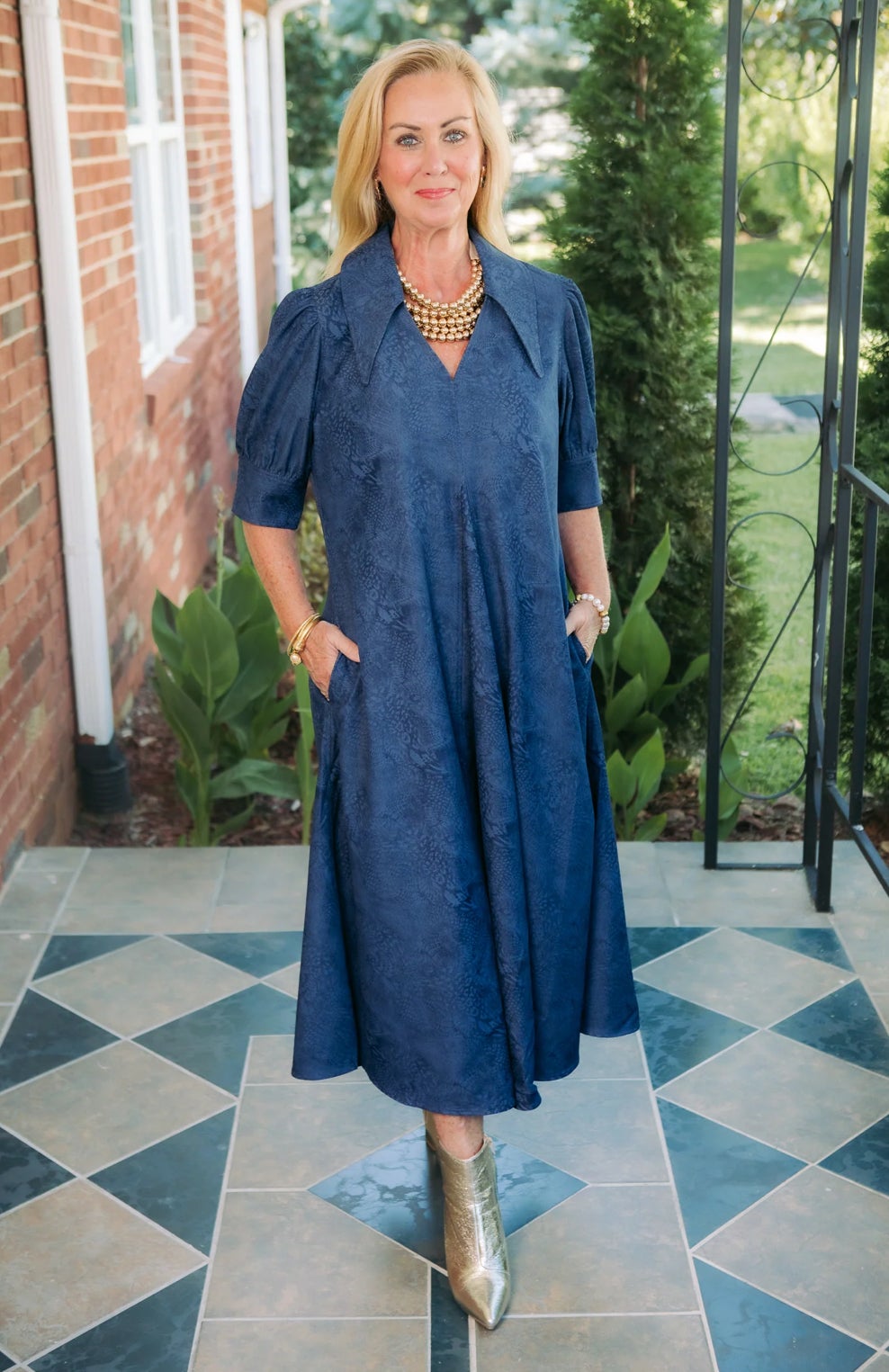 blue dress for baby girl The 