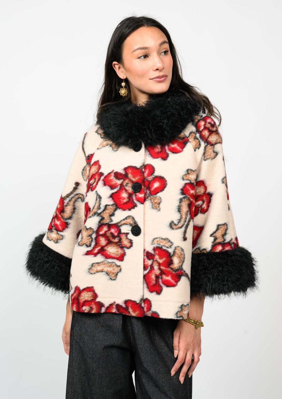 ジャケット・アウター venica Jeanne Power sholder shape jacket OUTER – Venica